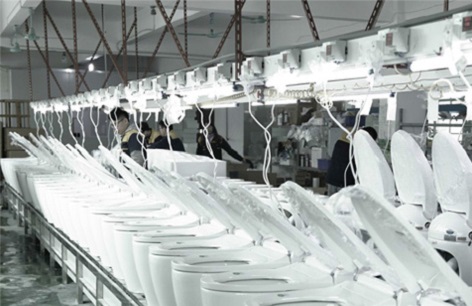 Smart Toilet Assembly Line